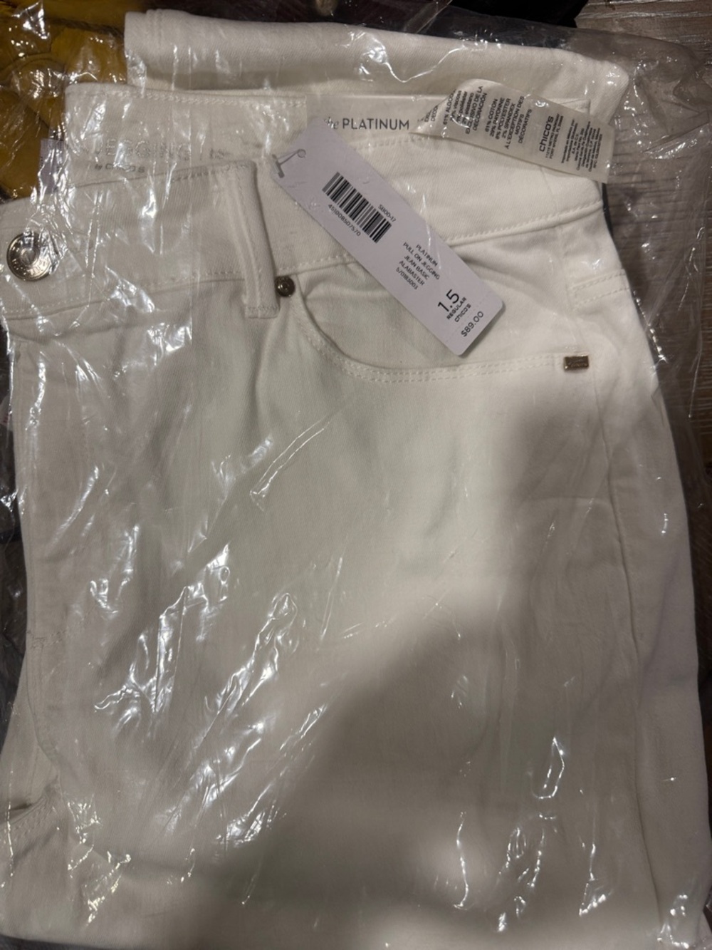 Chico's White Women’s Jeggings